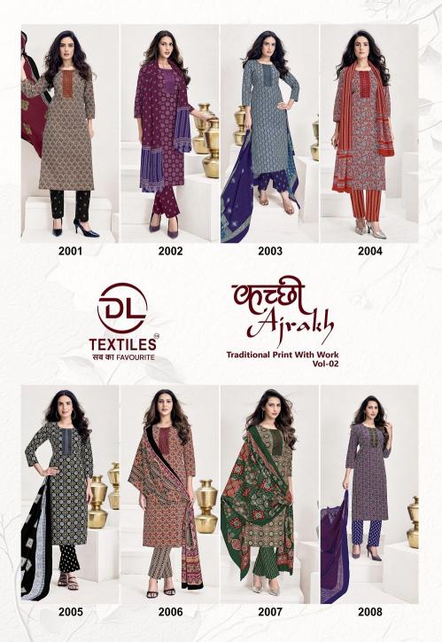DL kutchi ajrakh vol-2 ahmedabad wholesale kurti bazar